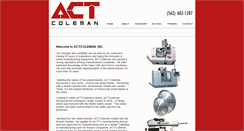 Desktop Screenshot of actcoleman.com